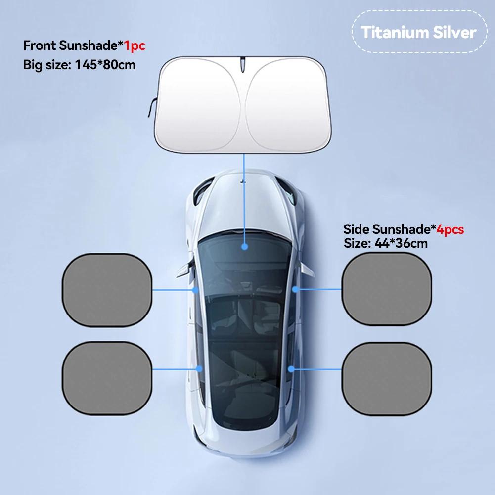 Car Front Window Sunshade Cover Sun Shade Windshield Visor Windscreen Folding Auto UV Protection Curtain Styling Accessories