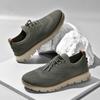 British Style Men'S Shoes Summer Breathable Sports Shoes Fly-Woven Mesh Shoes Men'S Normal Size 40-50