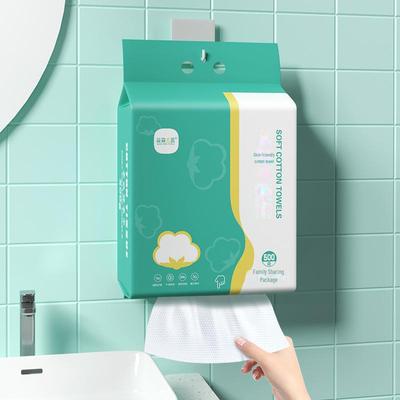 Cotton Pearl Pattern Thick Disposable Facial Towels for Beauty Salon