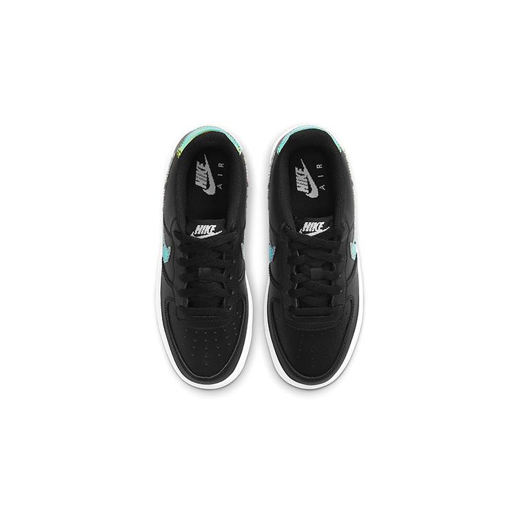 Nike Air Force 1 Low LV8 Swoosh Digitale Nero GS CW1577-002