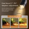 3 Color Modes Mini Clip-on Aquarium Lamp Adjustable Zoom Plants Grow Lamp  Home Decorations