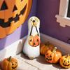 Halloween Pumpkin And Puppy Resin Figurine Candy Bowl