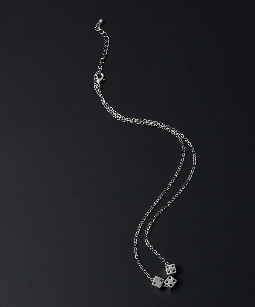 WEGO Necklace with 3D Korean Perfect for Everyday and Size Pattern 1 3-Strand Motif, Style, Silver, Gift, Wear, Spring, Summer, Autumn, Winter, Men's,