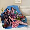 Kpop I-ID-DLE Skicomfort Warm Soft Home Kids Lunch Blanket Suitable For Living Room Office Daily Travel Gifts