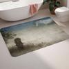 Hedgehog In The Fog Doormat Dust-proo Carpet Rug Kitchen Entrance Home Floor Mat for Balcony Footpad Mats