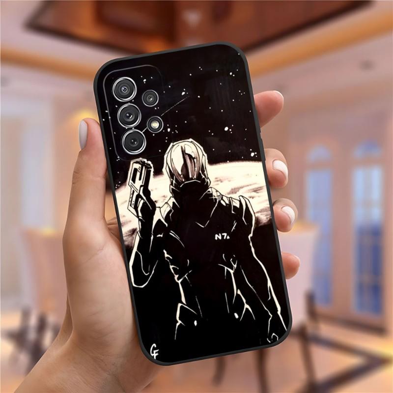 

MASS EFFECT N7 Phone Case For Samsung Galaxy S23 S22 S10 S20 S30 S21 S8 S9 Pro Plus Ultra Fe Design Back Cover Samsung S8