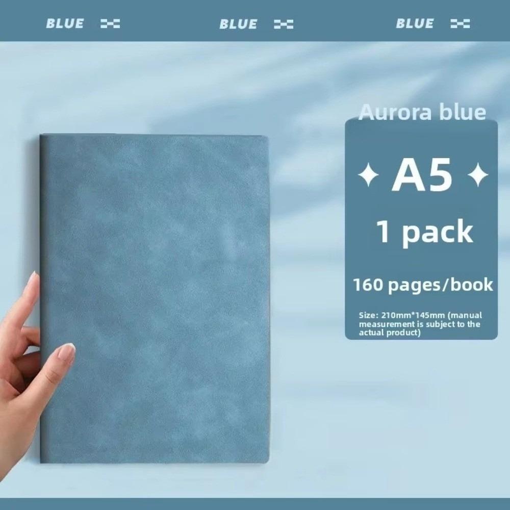 Leather Surface A5 Notebook Large Size Student Planner Notebook New Educational Notebook
