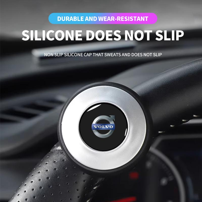 Car Steering Wheel Spinner Knob Steering Wheel Power Handle Ball For Volvo V60 XC60 XC90 S60 XC40 V40 S80 T6 V90 EX90 S90 V70