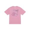 MLB MONOGRAM SS25 T Shirt Unisex All Over Print Pink 3ATSM1053-50PKP