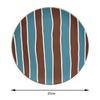 Natural Bamboo Fiber Plates Dinnerware Modern Creative Pattern Reusable Unbreakable Plates