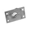 22mm 25mm 60° Handrail 316 Stainless Steel  Fittings Tube Pipe Base Boat Rectangular Base Marine Fitting Boat Hardware
