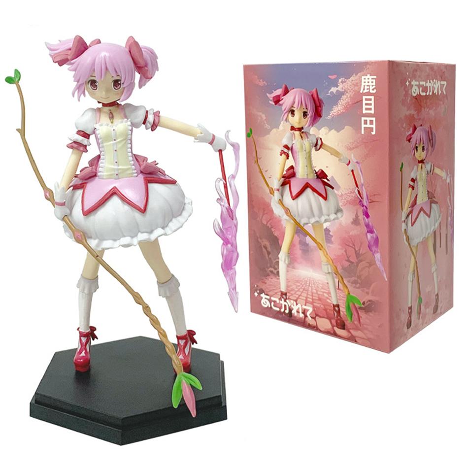 Neue Anime Magikano 18cm Puella Magi Madoka Magica Figur PVC Modell Puppe Schreibtischdekoration Actionfigur Sammlerspielzeug Kind