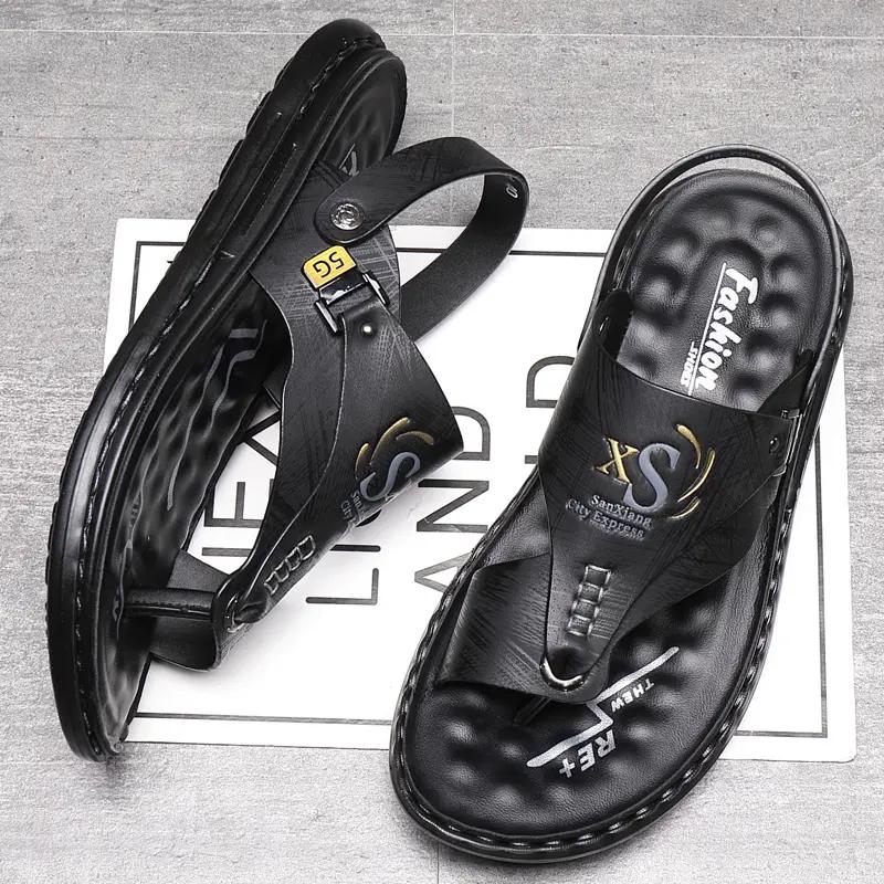 Ramadan Men's Trendy Outdoor Flip Flops, Casual Sandals With Assorted Colors