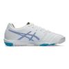 Asics Ds Light Jr Artificial Turf Round Toe Lace-Up Low-Top Soccer Shoes Kids Soccer Shoes White Blue 1104A047-102
