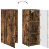 Wall Mounted TV Cabinet Smoked Oak Finish 30 x 31 x 80 cm Engineered Wood