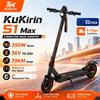 KuKirin S1 Max Elektrische Step 8 Inch Band Escooter 350W36V10.4Ah Opvouwbare Elektrische Step 30KM/U Max Snelheid 39km Bereik