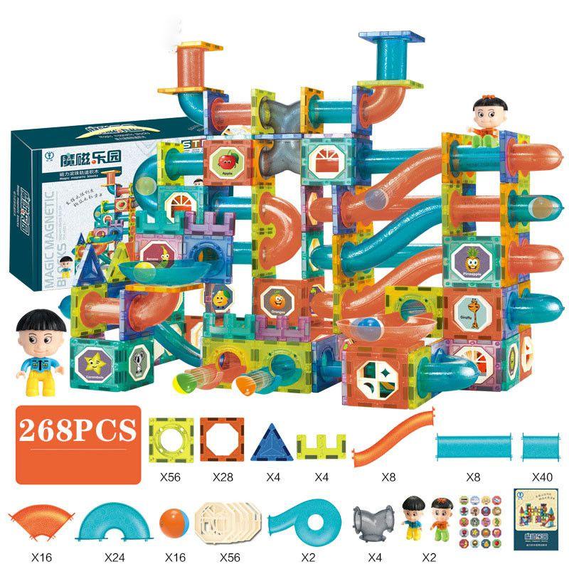 Magnetic Lighting Building Blocks With Multicolor Educational Design**