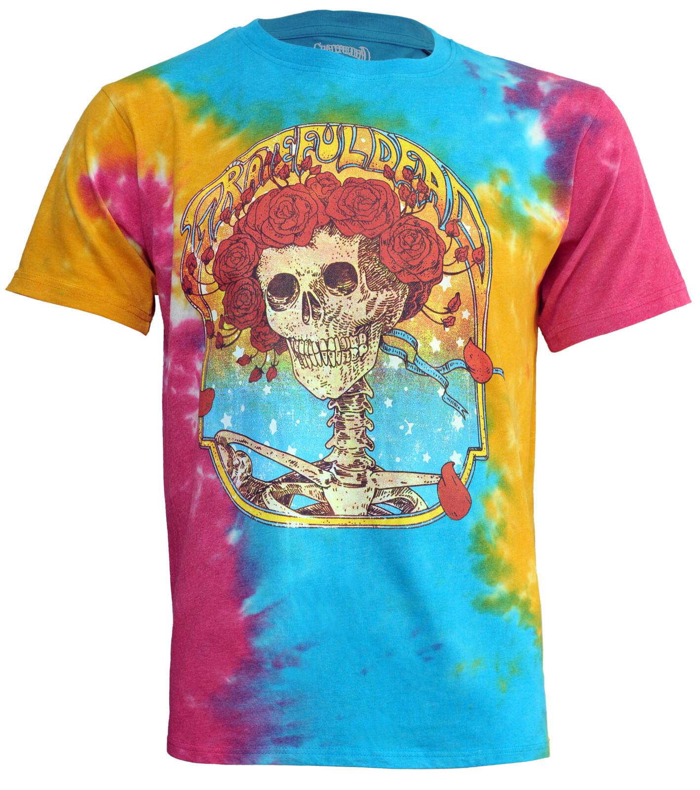 Official Grateful Dead T Shirt Bertha Multicoloured Tie Dye New S M L XL XXL XXXL