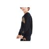 Jordan Embroidered Casual Crew Neck Sweatshirt Kids Tops Black JD2242063GS-001