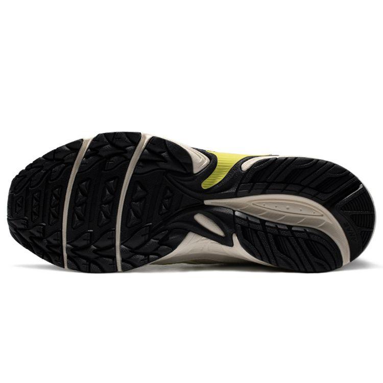 Asics Gel-100 Sport Color Block Low Top Running Shoes Unisex Sneakers Off-White Yellow 1203A171-105