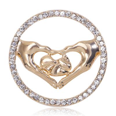 Creative Popular Medical Jewelry Pin, Personalized Cartoon Love Hand Fetal Brooch Source
