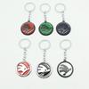 2025 New Metal Car Key Rings Chain Badge Keyrings Keychain for SKODA KAMIQ Fabia Rapid Octavia Kodiaq Karoq Laura Superb 2 VRS Y