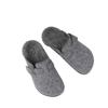 Winter Baotou Slippers Women's Round Head Deep Mouth Suede Belt Buckle Soft Sole Non-slip Wear-resistant Flat Shoes