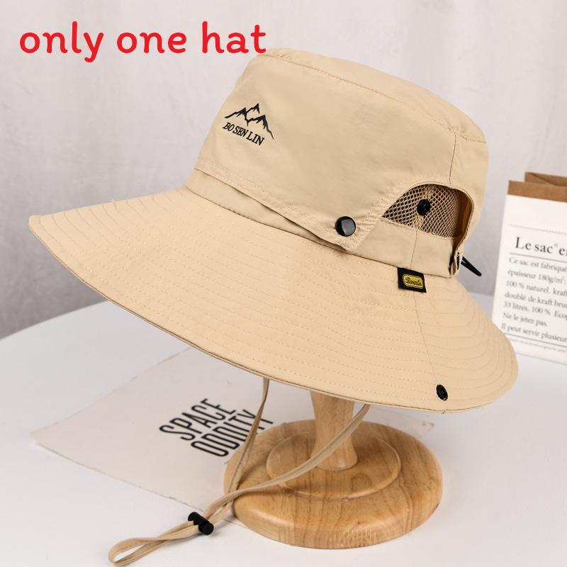 Uv Protection Cap For Travel With Waterproof Quickdry Fabric And Large Brim Suitable For All Seasons