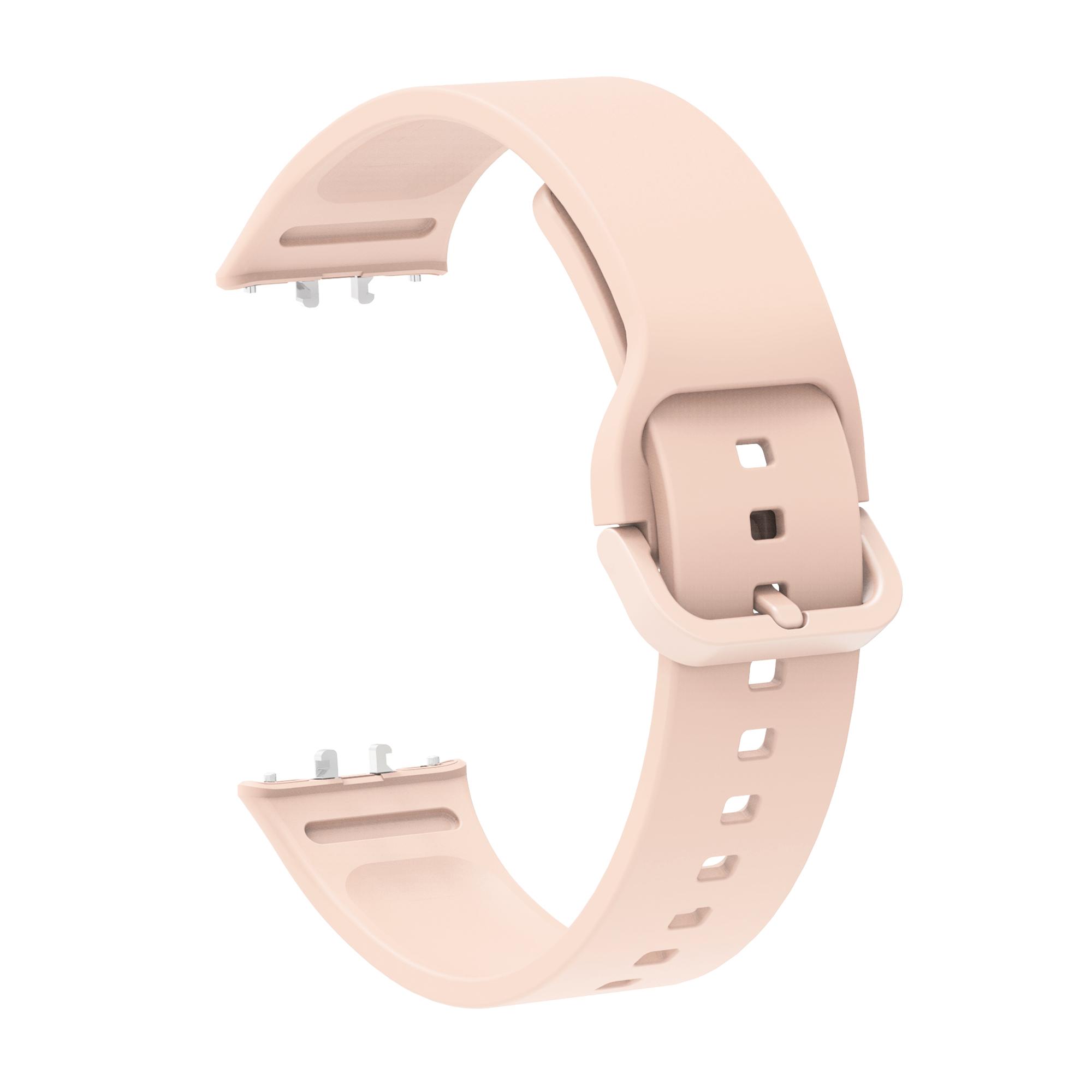 

Силиконовый ремешок для Samsung Galaxy Fit 3 SM-R390 Fit3 Прочный спортивный ремешок Однотонный регулируемый ремешок на запястье Аксессуары розовый