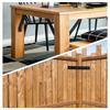 45° Metal Support Bracket Heavy-Duty Gazebo Reinforcement Angle Bracket  Structural Firmness