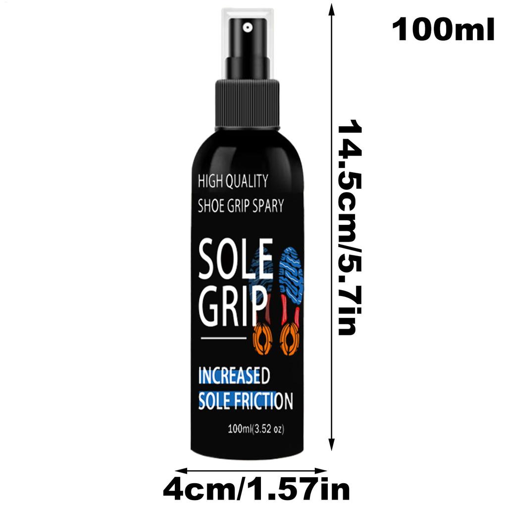 Sole Grip Spray 100ml Sports Basketball Shoe Sole Spray Sports Grip Enhancement Shoe Traction Enhancer for Basketball Shoes
