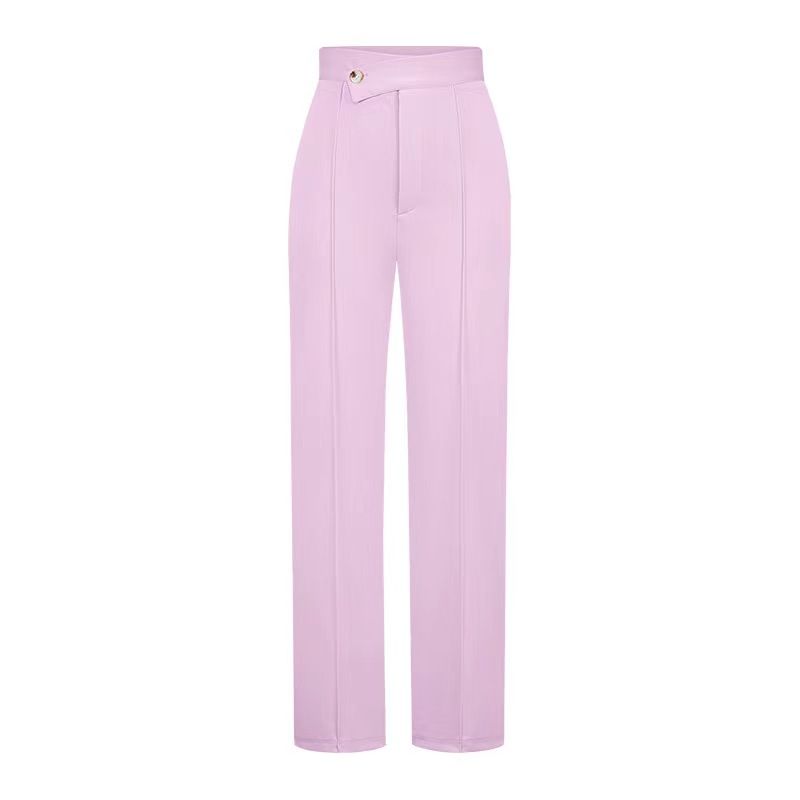 Fashion Wind Elegant Bootcut Pants Casual Fashionable Wide Leg Pants High Waisted Wide Leg Pants