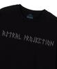 ASTRAL PROJECTION Ancient Monk Loose Fit Sweatshirt_Black