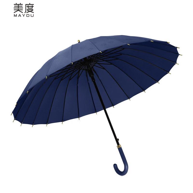 Mido 24-Rib Semi-Automatic Straight Umbrella