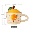 Shangqi Good Fortune Orange Ceramic Mug