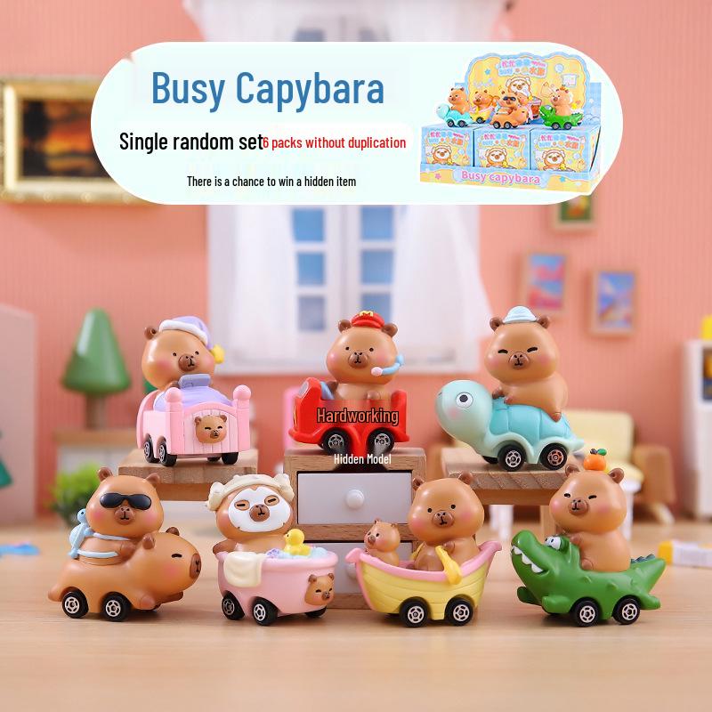 Mythische Tier-Serie: Antike neunschwänzige Fuchs Blind Box Figur zur Schlafzimmerdekoration