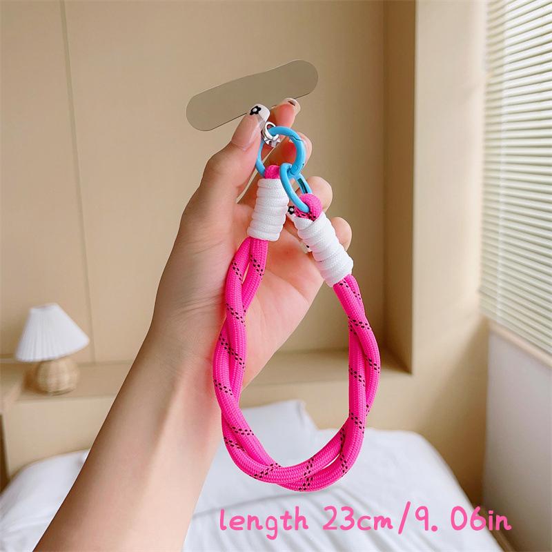 Wrist Strap For Phone Charm Luxury Cell Accessories With Patch Key Lanyards Exquisite Bracelet Telephone Jewelry Rope Keychain