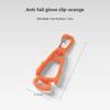 Obrázek-8 Spona na rukavice oranžová