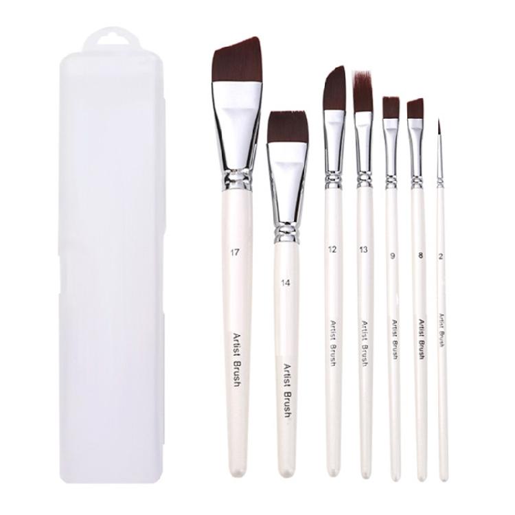 

7/10/17x Nylon Hair Painting Brush Artist Paint Brush Watercolor Paint Brush Drawing Supplies for Body Face Painting