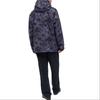 UNIQLO Full Print Hooded Cold Resistant Windproof Long Sleeve Soft Shell Jacket Men jackets Purple 456881-76
