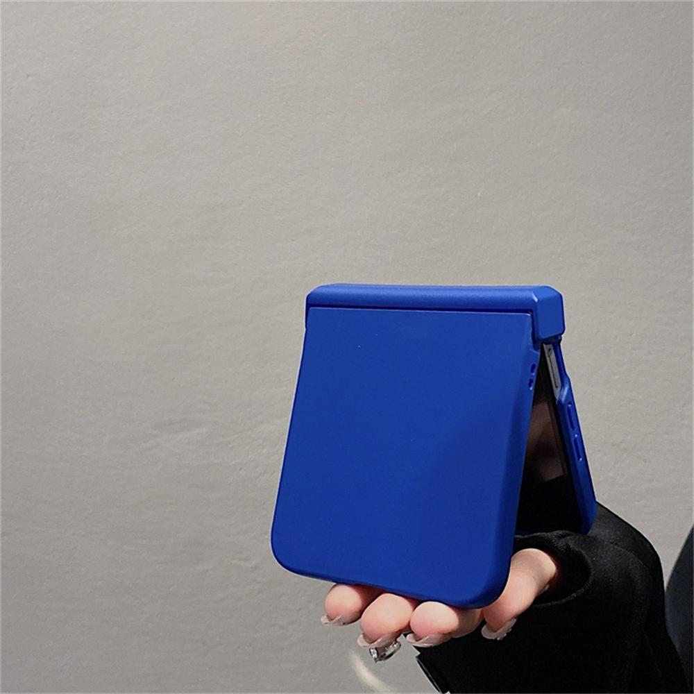 Cute Candy Color Skin Feel Hinge Protec Case For Samsung Galaxy Z Flip 7/6/5/4/3 For Motorola Razr 40 50 Ultra Razr 60 Cover