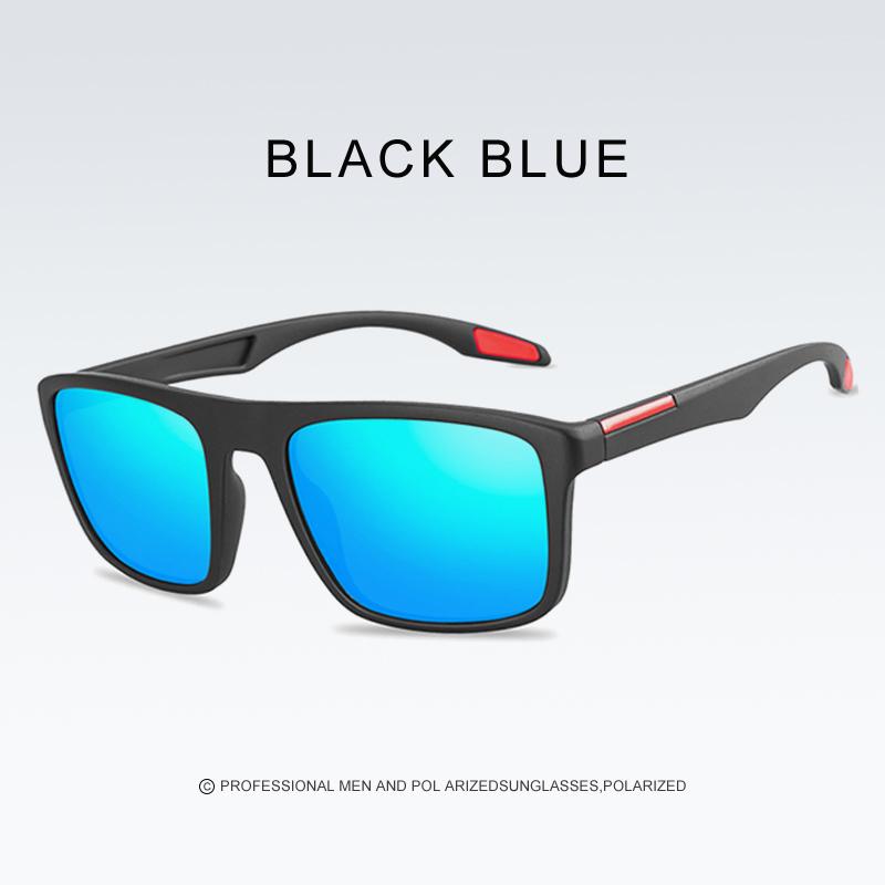 

Квадратные мужские поляризационные солнцезащитные очки для активного отдыха, водительские очки для езды, очки против бликов для водителя, модные классические солнцезащитные очки UV400