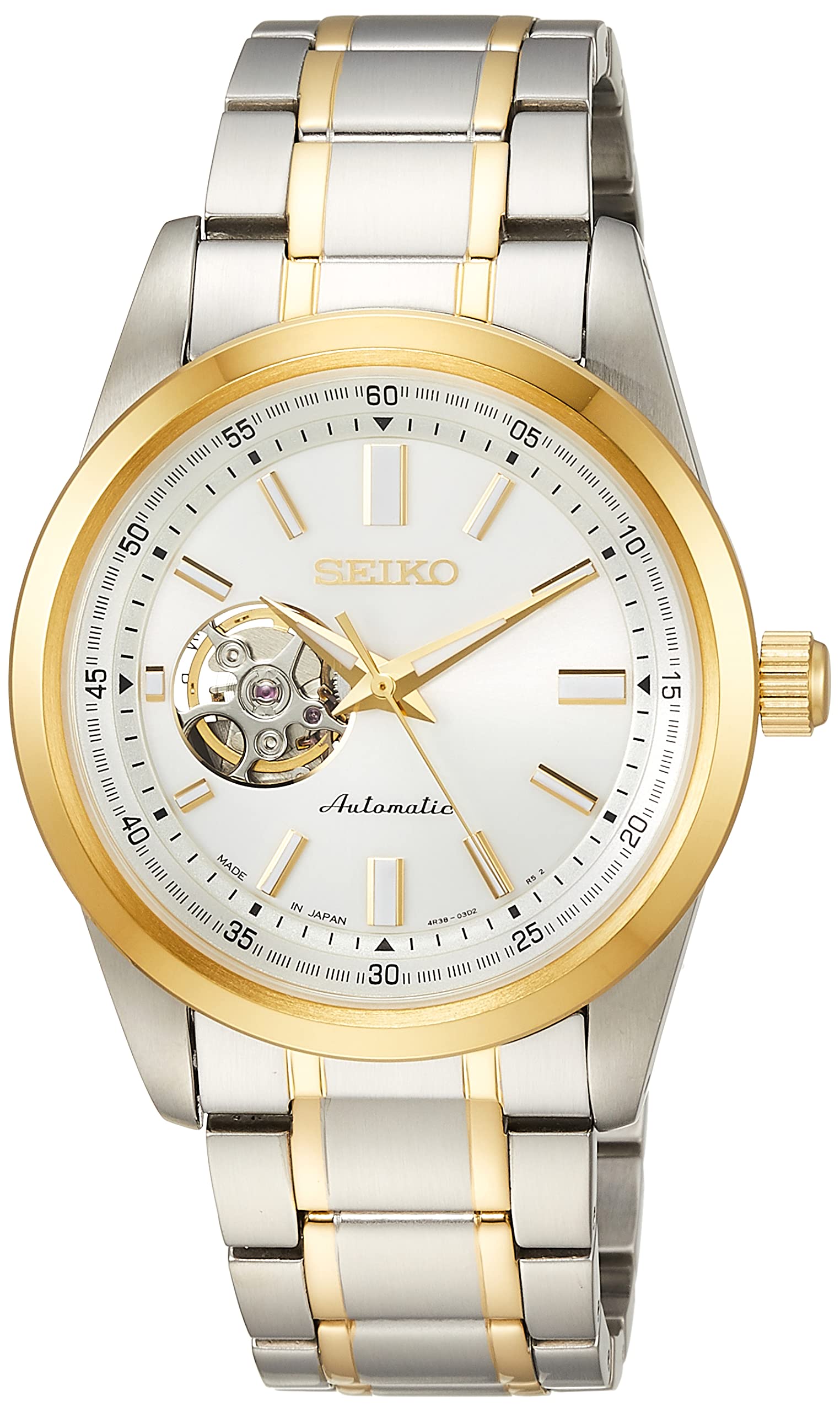 

Seiko Watch SCVE058 Automatic Silver Men s Watch,