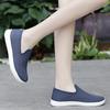 Fashion Anti-skid Casual Flats Shoes for Women Lightweight Slip-on Footwear Soft Comfort Wear-resistant Shoes Fashion Big Size 42