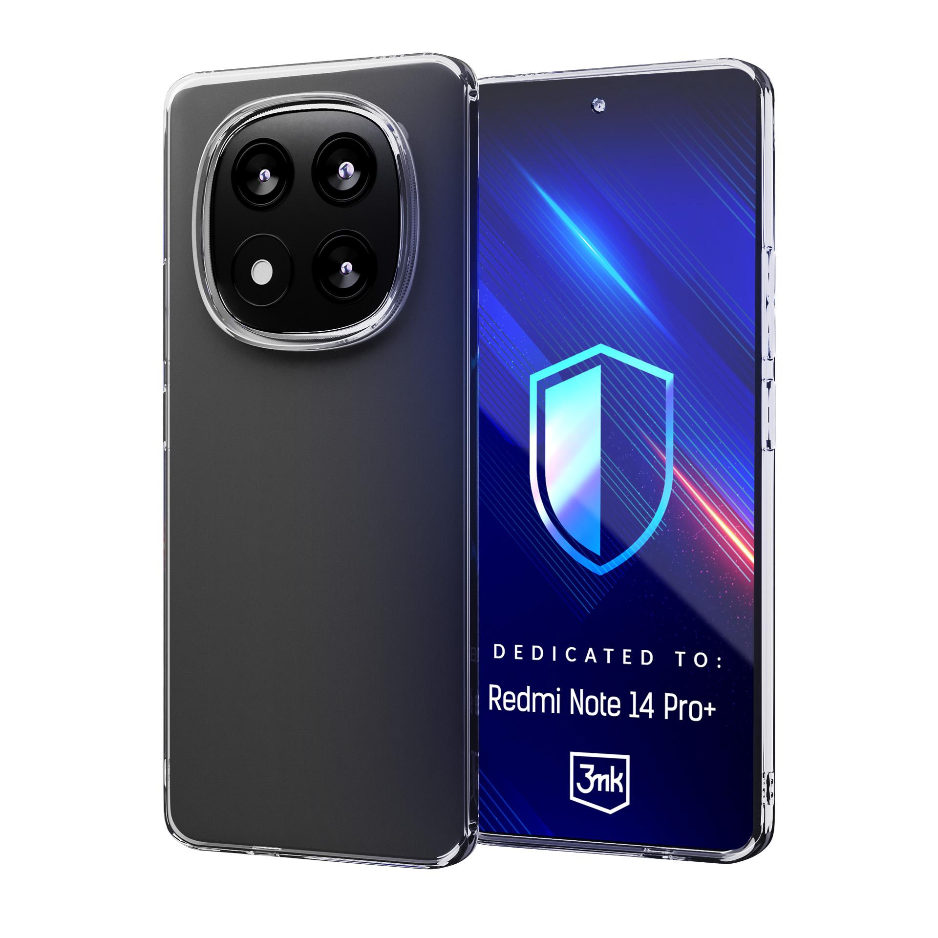 3MK Clear Case pro Redmi Note 14 Pro+ () (Xiaomi Redmi Note 14 Pro, Xiaomi Redmi Note 14 Pro+ 5G), Smartphone Hülle, Transparent - Bild 4