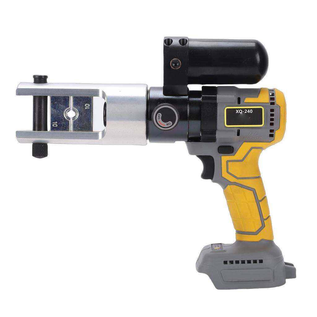 Electric Hydraulic Crimping Tool Copper 240mm² Aluminum 185mm² 90KN Electrical Terminal Cable Lug Wire Crimper with 10