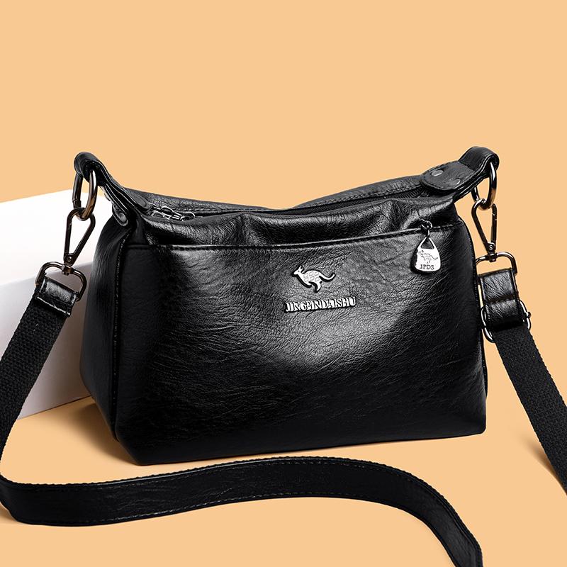 Muttertasche Große Kapazität Umhängetasche Retro Damen Umhängetasche Kleine quadratische Tasche