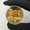 2026 Hästens År Minnesmynt Zodiakhäst Guld- och Silvermynt 2026 Års Souvenir 40 mm Lyckobringande Djur Häst