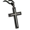 2026 Diamond-encrusted Double Cross Pendant Men's Premium Necklace Women's Jewelry Wear Accessories