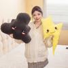 Creative Black Dark Cloud Pillow Plush Toy Doll Cloud Lightning Doll Home Sofa Cushion Muppet Doll